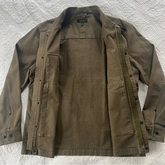 Proof Rover Highlander Jacket Dark Olive 
L NWOT - Picture 5 of 15